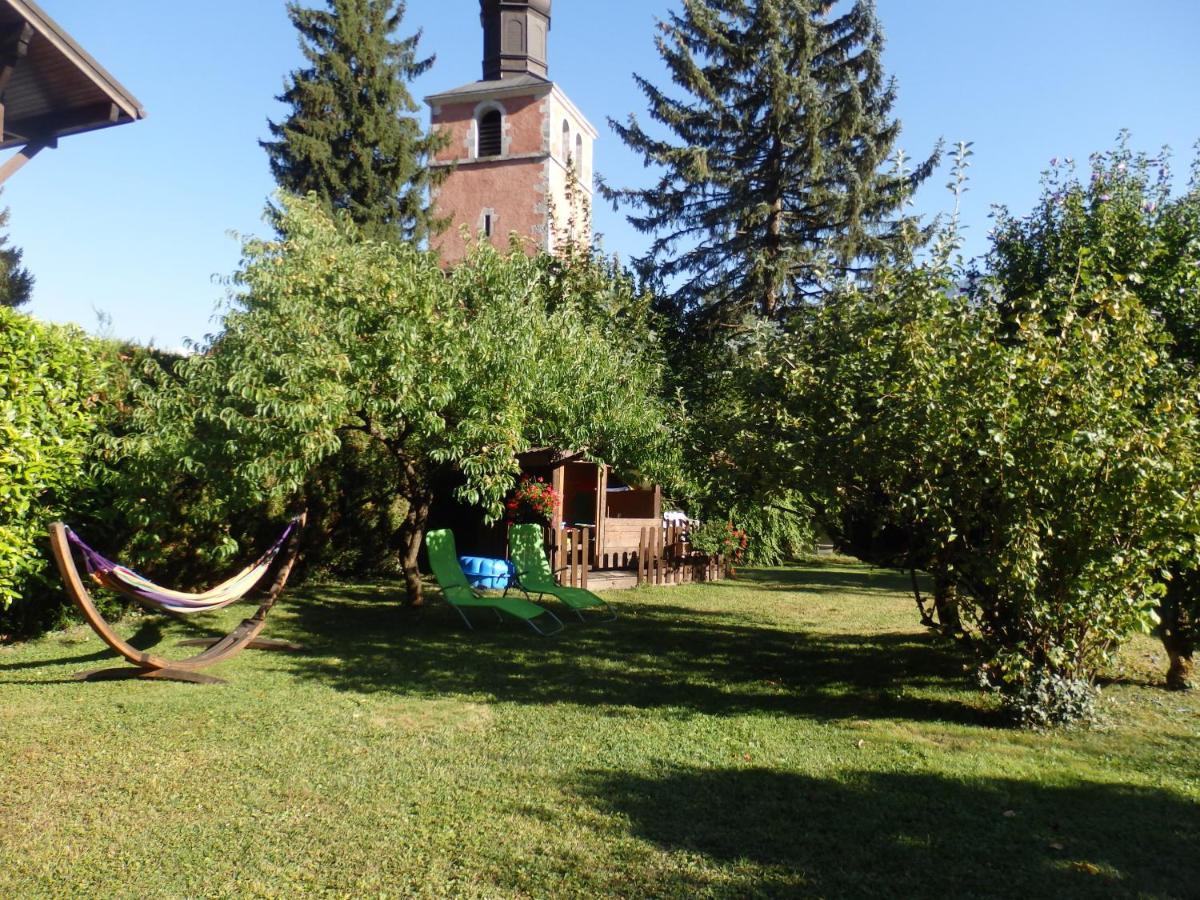 Bed and Breakfast Au Coeur Des Alpes Marignier Exterior foto