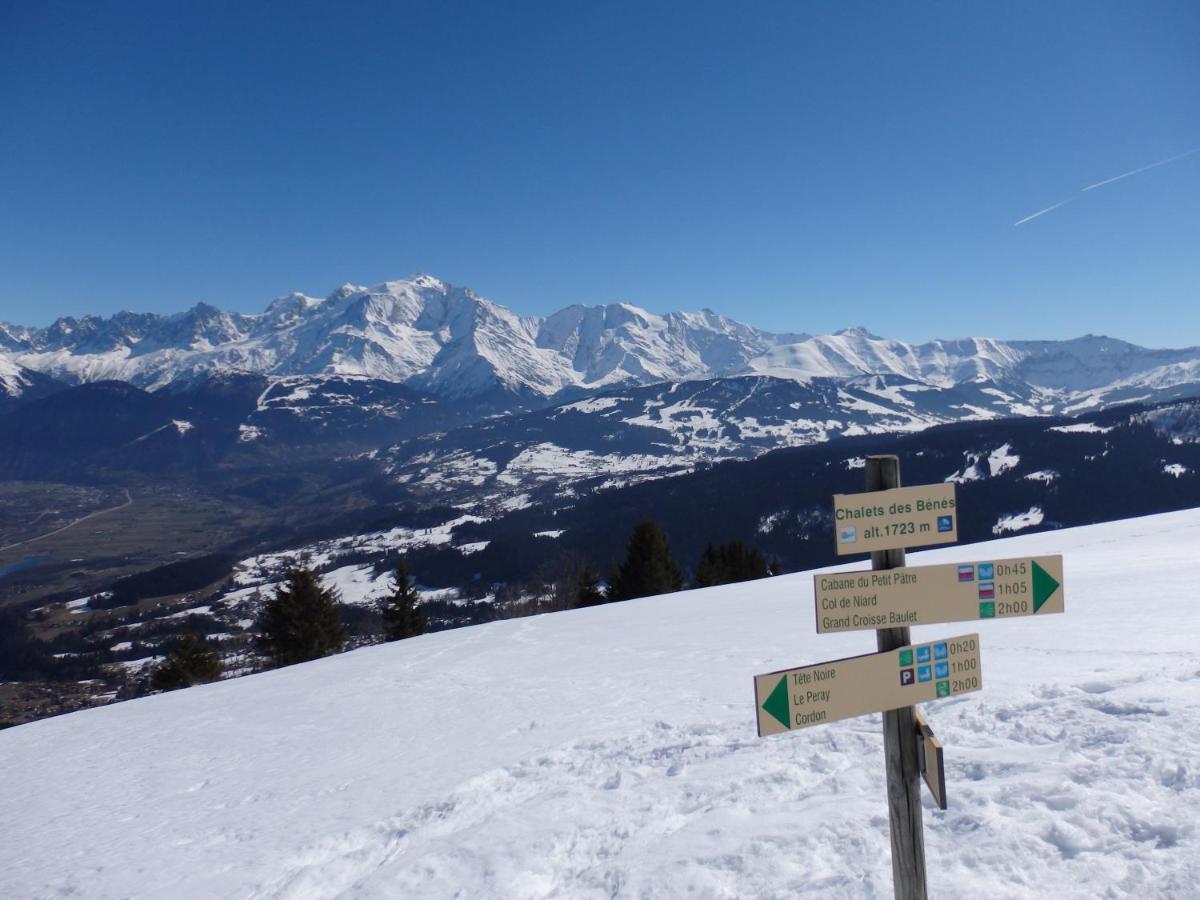 Bed and Breakfast Au Coeur Des Alpes Marignier Exterior foto